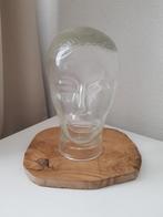 Glazen decoratie hoofd, Ophalen, Zo goed als nieuw