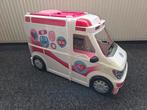 Barbie ambulance, Kinderen en Baby's, Speelgoed | Speelgoedvoertuigen, Ophalen of Verzenden, Zo goed als nieuw