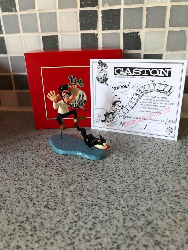 Prunelle en de kat pixi, Verzamelen, Stripfiguren, Zo goed als nieuw, Beeldje of Figuurtje, Asterix en Obelix, Ophalen of Verzenden