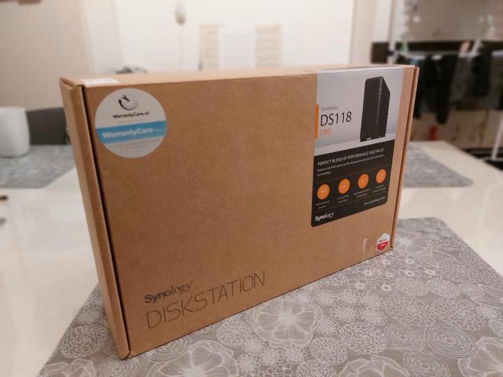 Synology DS118 NAS, Computers en Software, NAS, Zo goed als nieuw, Ophalen of Verzenden