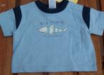 Lichtblauw Gymboree t-shirt Fish maat 50/56 NIEUW (2142), Kinderen en Baby's, Babykleding | Maat 50, Gymboree, Nieuw, Ophalen of Verzenden