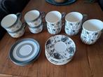 10x SOEPKOPPEN SOEPKOP MET SCHOTEL BORD SIA MIX&MATCH GRIJS, Ophalen, Zo goed als nieuw, Kom(men), Overige stijlen