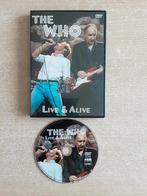 Muziek The Who Live & Alive, Cd's en Dvd's, Dvd's | Muziek en Concerten, Alle leeftijden, Ophalen of Verzenden, Muziek en Concerten