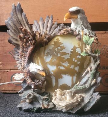 Tafellamp Amerikaanse zeearend vintage uniek  beschikbaar voor biedingen