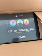 Corsair iCue link titan 420 RX RGB, Computers en Software, Ophalen of Verzenden, Nieuw, Waterkoeling