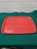 Dienblad rood vintage gerlinol, Huis en Inrichting, Woonaccessoires | Dienbladen, Ophalen of Verzenden, 'T Olde Gre-j, Info@toldegrej.nl