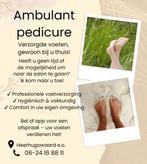 Pedicure bij u thuis Heerhugowaard e.o., Ophalen