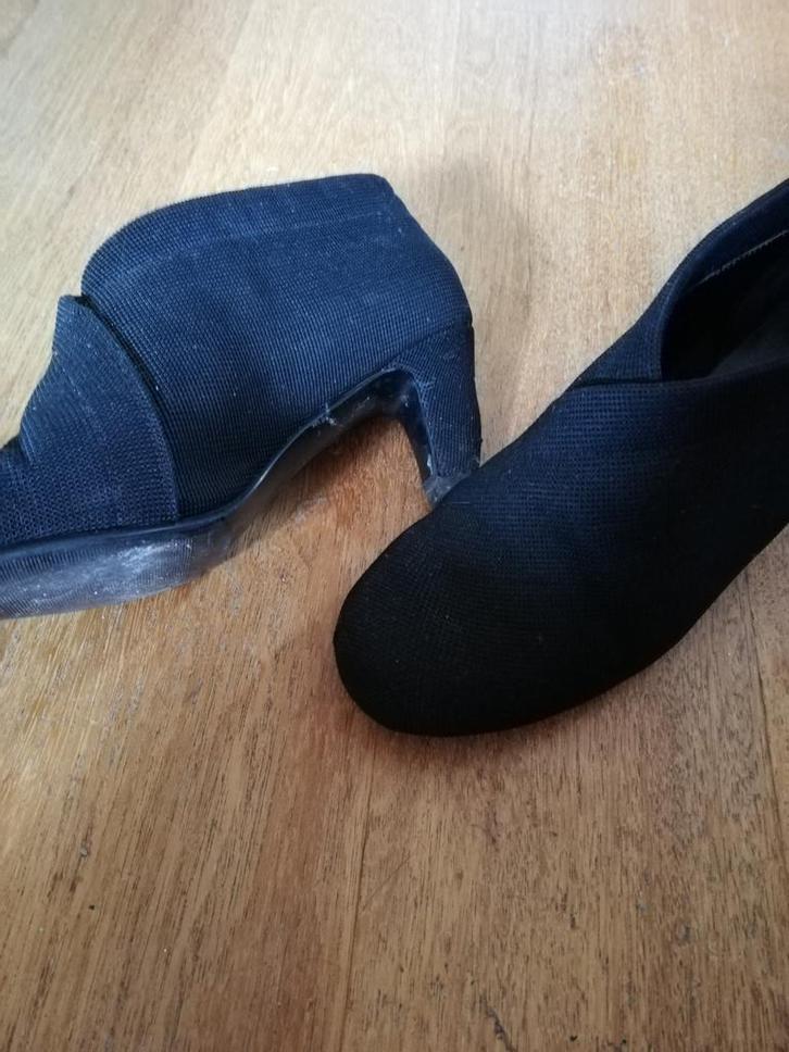 Zwarte United Nude fold mt 39, Kleding | Dames, Schoenen, Gedragen, Lage of Enkellaarzen, Zwart, Ophalen of Verzenden