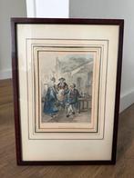 Prent, Verzamelen, Foto's en Prenten, Gebruikt, Ophalen of Verzenden, Voor 1940, Prent