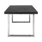 Eettafel blackbone silver richmond interiors, Huis en Inrichting, Tafels | Eettafels, Ophalen of Verzenden, Zo goed als nieuw