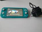 Nintendo Switch Lite, Spelcomputers en Games, Spelcomputers | Nintendo Switch Lite, Ophalen, Turquoise, Zo goed als nieuw