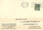 W. van der Schoot, Eindhoven - 07.1935 - briefkaart, Ophalen of Verzenden, Briefkaart