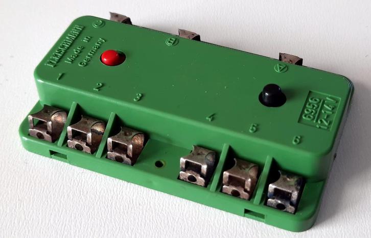 Fleischmann 6956 schakelrelais 15V/2A, 2-polig (H0, N), Hobby en Vrije tijd, Modeltreinen | H0, Gebruikt, Wisselstroom, Fleischmann