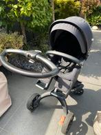 Stokke Xplory Chassic Rich Black - Luxe kinderwagen, Kinderen en Baby's, Kinderwagens en Combinaties, Zo goed als nieuw, Combiwagen