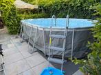 groot zwembad met prof. pomp, zandfilter, etc., Ophalen, Gebruikt, 80 tot 120 cm, 300 cm of meer