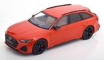 Te koop audi rs6 1:18 minichamps oranje gloednieuw in doos, Ophalen of Verzenden, Nieuw, Auto, MiniChamps