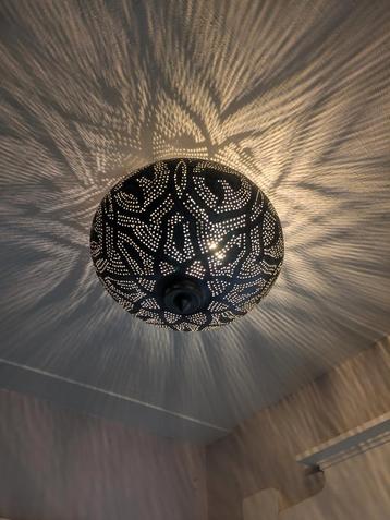 Zenza Moonlight  filigrain Zilver plafondlamp beschikbaar voor biedingen
