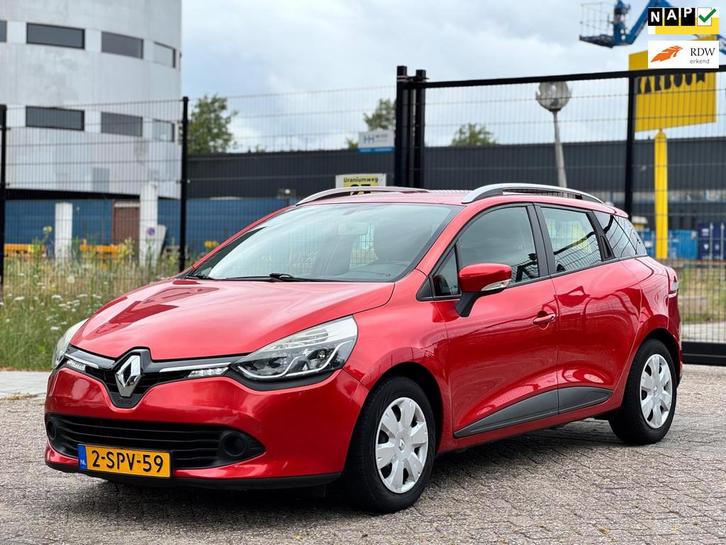 Renault Clio Estate 0.9 TCe Expression|navi|blueth|airco|cru, Auto's, Renault, Bedrijf, Te koop, Clio, ABS, Airbags, Airconditioning