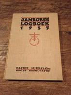 JAMBOREE  LOGBOEK  UIT 1937 UITGEGEVEN  BLOEMENDAAL, Antiek en Kunst, Antiek | Boeken en Bijbels, Ophalen of Verzenden