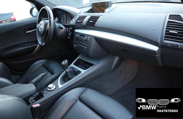 Interieur zwart sport leer stoelverwarming Bmw 1-Serie E87, Auto-onderdelen, Interieur en Bekleding, BMW, Gebruikt, Herkomst onderdeel bekend