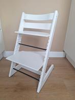 Stokke Tripp Trapp kinderstoel wit, triptrap trip trap zgan, Kinderen en Baby's, Kinderstoelen, Ophalen, Zo goed als nieuw, Meegroeistoel