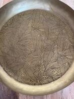 Gouden Dienblad Bepurehome, Overige materialen, Schaal, Rond, Ophalen of Verzenden