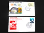 Australië : 2 FDC's Sydney Harbour Bridge (1982), Verzenden