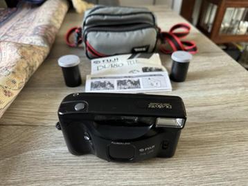 Fuji DL -180 Tele Fototoestel met tas en 2 fotorolletjes. beschikbaar voor biedingen