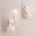 Elegante buste, borstbeeld van een jonge vrouw, dame, Antiek en Kunst, Ophalen of Verzenden