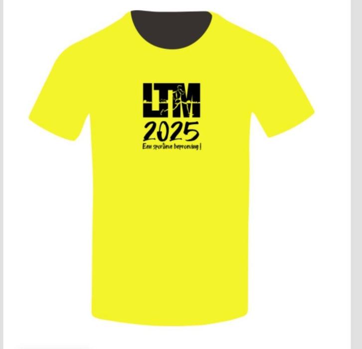 2x LTM shirt 2025 NIEUW!, Sport en Fitness, Loopsport en Atletiek, Nieuw, Kleding, Overige merken, Ophalen of Verzenden