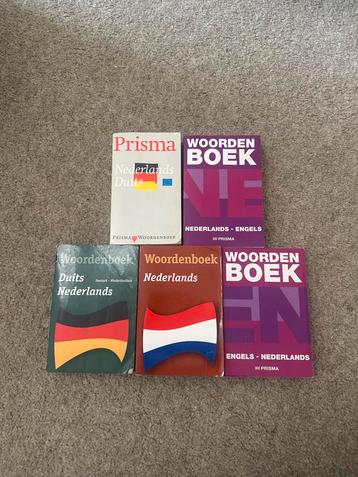 Woordenboeken - Nederlands, Engels, Duits beschikbaar voor biedingen