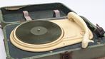 Vintage platenspeler in koffer, Ophalen, Gebruikt, Platenspeler, Overige merken