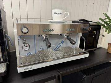 Crem X2 espressomachine 2 groepen, tall cup. Nieuw!!!!! beschikbaar voor biedingen