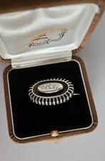 Antieke Victoriaanse zilveren broche of speld, Ophalen of Verzenden, Zilver, Broche