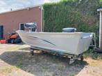 Smokercraft 13 ft visboot, Watersport en Boten, Vis- en Consoleboten, Ophalen, Binnenboordmotor, 6 meter of meer, Zo goed als nieuw