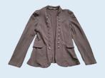PERLA NERA khaki groen colbert maat L ~ JB0091, Ophalen of Verzenden, Zo goed als nieuw, Jasje, Groen