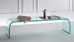 Twee FIAM Ponte "waterfall" design tafel, Ophalen, Modern design, 50 tot 100 cm, 150 tot 200 cm
