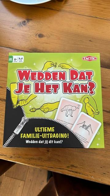 Wedden dat je het kan? Spel nieuw in doos beschikbaar voor biedingen