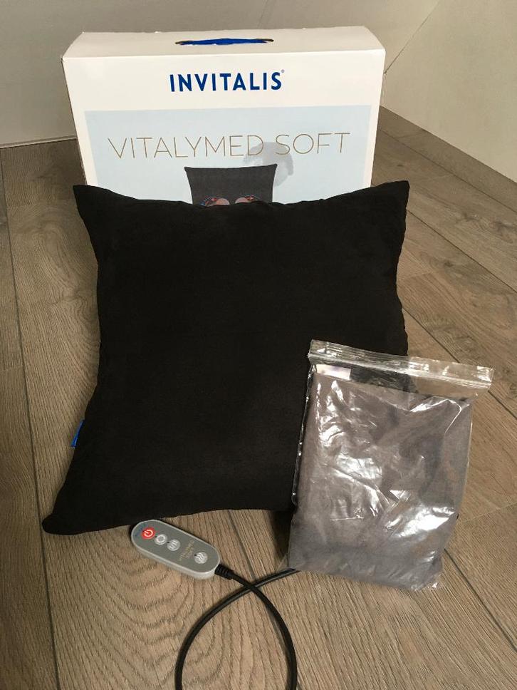 Invitalis Vitaly Med Soft Massagekussen ZGAN, Sport en Fitness, Massageproducten, Zo goed als nieuw, Massagestoel of Kussen, Ophalen of Verzenden