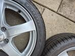 Opel karl en Opel Corsa complete set banden met velgen, Auto-onderdelen, Gebruikt, 16 inch, Banden en Velgen, Ophalen of Verzenden