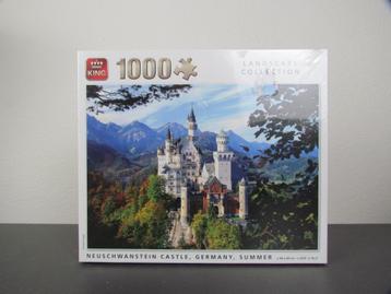 King Neuschwanstein Castle Duistland 1000 Stukjes Nieuw beschikbaar voor biedingen