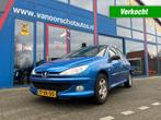 Peugeot 206 1.4 Forever 5-Deurs Airco, Auto's, Blauw, Bedrijf, Handgeschakeld, 75 pk