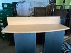 Houten bureau tafel B140 D53. Poten H70, Ophalen, Gebruikt