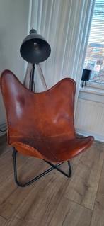 Vlinderstoel, Ophalen, Zo goed als nieuw, Leer