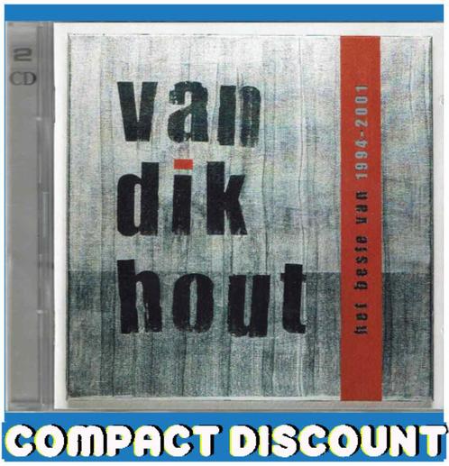 2CD Van Dik Hout - Beste van 1994 - 2001 (LIVE Bonus disc), Cd's en Dvd's, Cd's | Nederlandstalig, Zo goed als nieuw, Pop, Ophalen of Verzenden