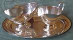 Nr I284: 3-delig verzilverd Keltum roomstel, Antiek en Kunst, Antiek | Servies los, Ophalen of Verzenden