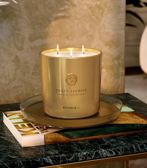 RITUALS SweetJasmine geurkaars, Huis en Inrichting, Woonaccessoires | Kandelaars en Kaarsen, Nieuw, Kaars, Minder dan 25 cm, Overige materialen