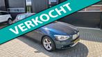 BMW 1-serie 116i Business Aotomaat Airco/Navi, Gebruikt, 4 cilinders, Blauw, Leder en Stof