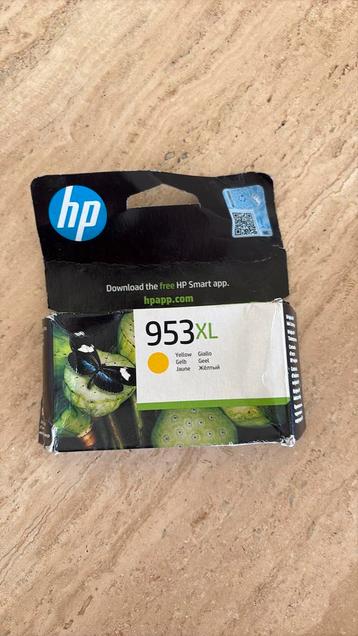 HP 953XL originele high-capacity gele inktcartridge beschikbaar voor biedingen