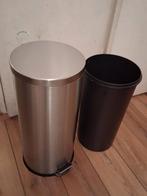 Te koop, Ikea prullenbak met pedaal functie, Ophalen, Metaal, Met pedaal